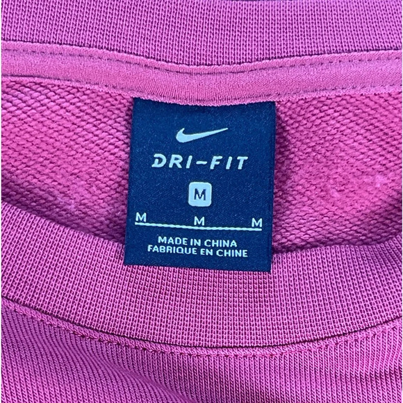 Nike | Dri Fit | Get Fit Fleece Training Crew Neck Sweatshirt - Picture 6 of 7